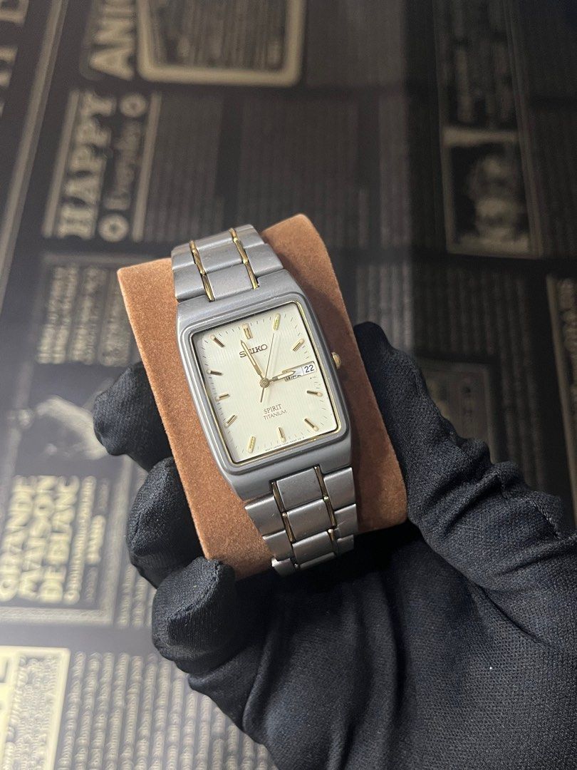 Seiko SPIRIT TITANIUM RARE 7N33-5A30 Men's, Barang Mewah