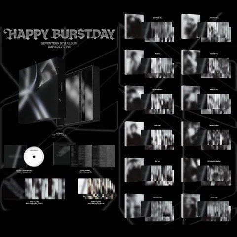 SEVENTEEN HAPPYBURSTDAY carat盤 フルコンプリート SEVENTEEN