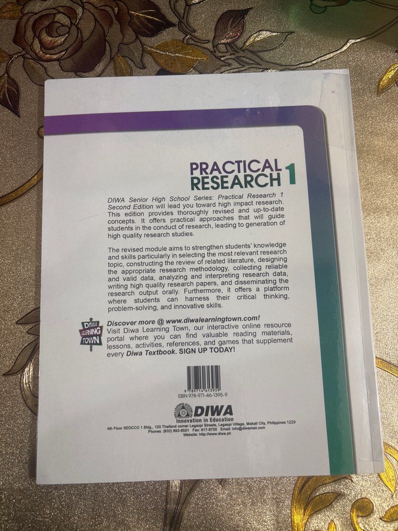 SHS HUMMS BOOKS / Practical Research (Category: Textbooks) located in Las Pinas. Submitted by mom_eli (Listing ID 1372396346, Image 2). Description: .