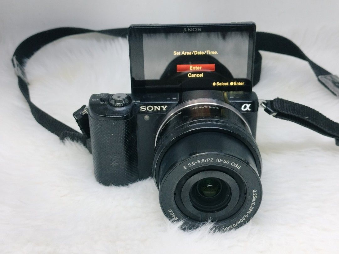 sony a5000 with 16-50 mm lens mirrorless camera (Category: Cameras) located in Manila. Submitted by ultimogizmos (Listing ID 1372454538, Image 1). Description: sony a5000 with 16-50 mm lens mirrorless camera 20 megapixel mirrorless no issues last price actual and samples pics posted.