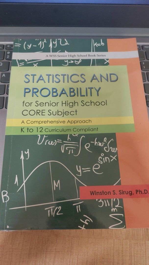Statistics and Probability (Category: Textbooks) located in Manila. Submitted by skittlesre07198 (Listing ID 1372335866, Image 1). Description: ❗️READ DESCRIPTION❗️ - barely used it at all - w/ plastic cover MOP: Gcash MOD: lbc, jnt (buyer shoulders the shipping/delivery fee) DM FOR MORE INFO AND IF INTERESTED.