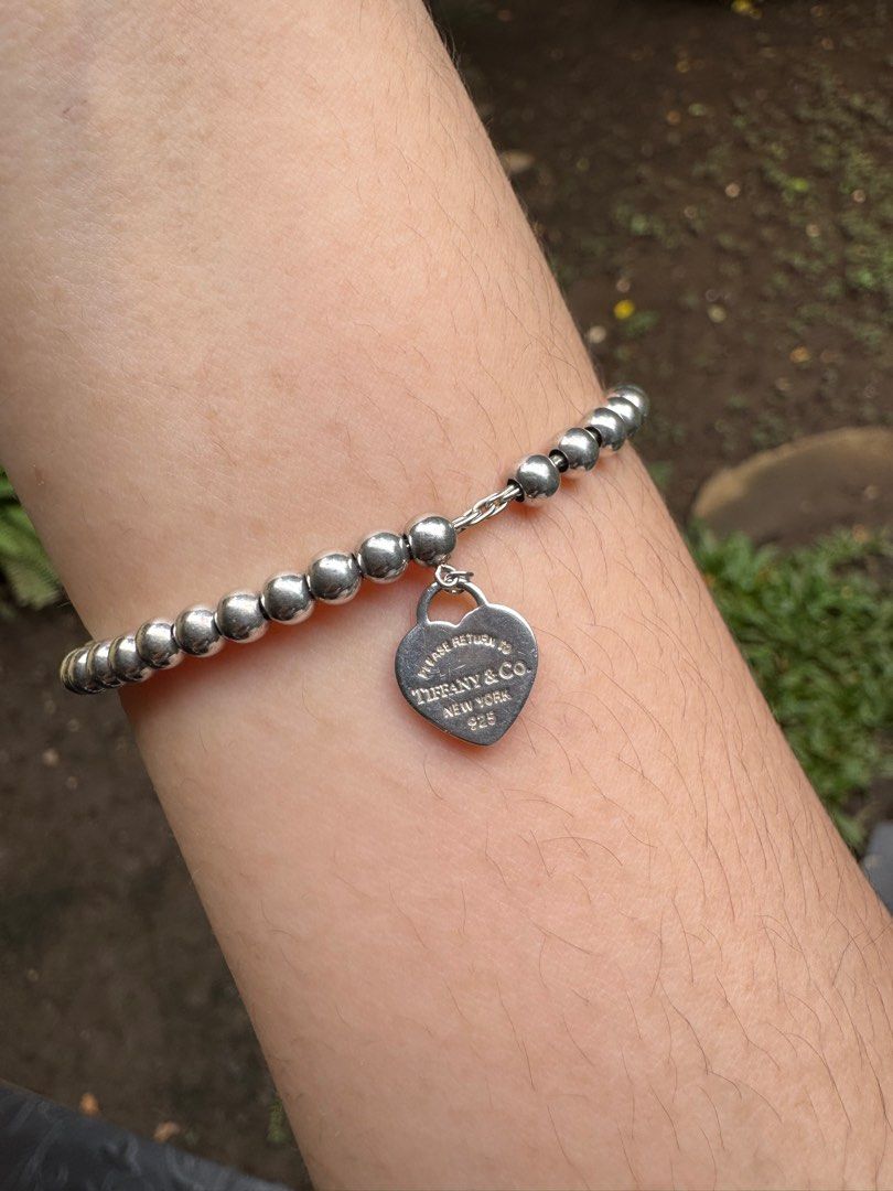 TIFFANY Co Bracelet, Barang Mewah, Aksesoris di Carousell