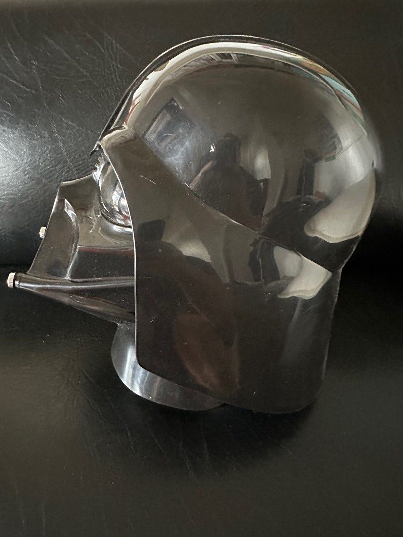 VINTAGE ORIGINAL DARTH VADER HELMET (Category: Caps & Hats) located in Taguig. Submitted by rakols (Listing ID 1372330993, Image 2). Description: Original FULL FACE DARTH VADER HELMET. Classic and vintage. Can be worn for cosplays or displayed. As is. What you see in pic is what you get. .