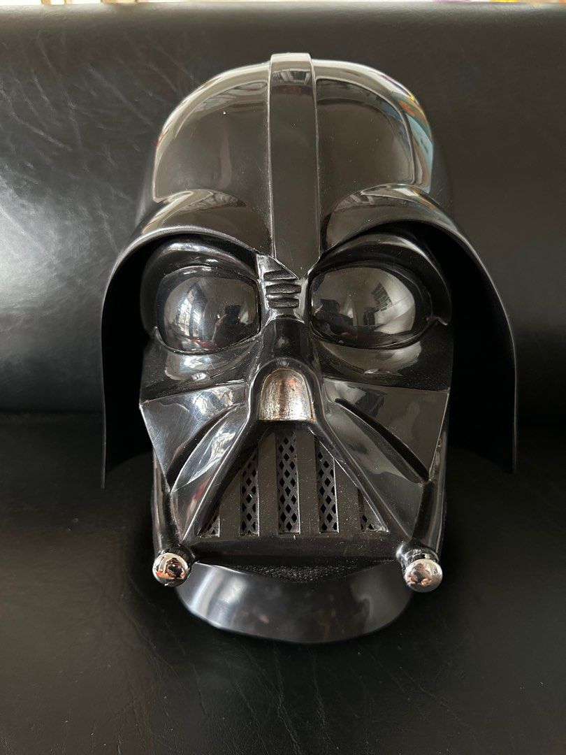 VINTAGE ORIGINAL DARTH VADER HELMET (Category: Caps & Hats) located in Taguig. Submitted by rakols (Listing ID 1372330993, Image 1). Description: Original FULL FACE DARTH VADER HELMET. Classic and vintage. Can be worn for cosplays or displayed. As is. What you see in pic is what you get. .