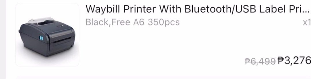 Waybill printer bluetooth app connected (Category: Printers, Scanners & Copiers) located in Mangatarem. Submitted by emiclutter (Listing ID 1372467202, Image 2). Description: .