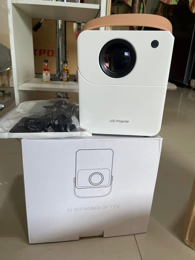 Yo Mini Projector (Category: Projectors) located in Manila. Submitted by dolorchris69891 (Listing ID 1372408684, Image 2). Description: Brandnew mini projector 📽️ sarap magmovie marathon or sa mga kids nyo.. ✅android ✅wifi ready ✅ with tripod na/stand ✅ di na kailangan manood ng sine or bumili malaking tv ✅super linaw ✅with youtube na din 2600 onLy ‼️ location:valenzuela.