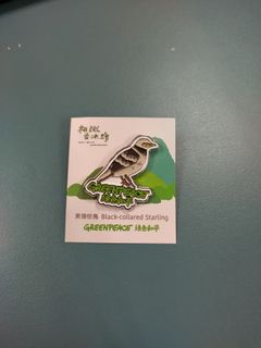 綠色和平雀鳥胸針629776550022431114