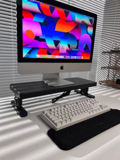 Metal Model Adjustable Height Computer Monitor Stand Laptop USB Docking Station Bracket Multifunctional Mobile Phone Office Workstation Desktop Storage Shelf Elevating Stand63015184049282110