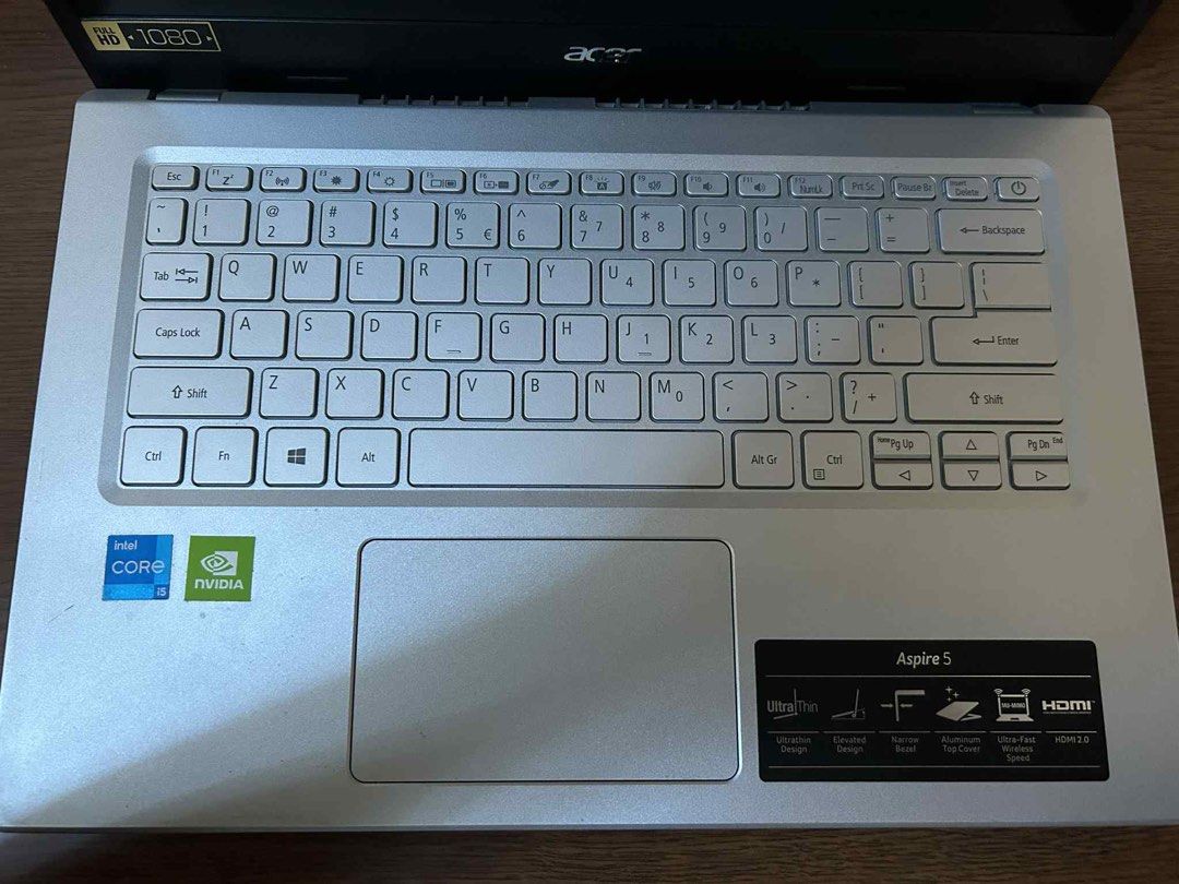 Acer Aspire 5 (2020) negotiable (Category: Laptops & Notebooks) located in Manila. Submitted by kiersten2792 (Listing ID 1374008794, Image 3). Description: Specs: CPU: Intel Core i5-1035G1 GPU: Intel UHD RAM: 8GB Storage: 256GB PCIe NVMe SSD Display: 15-inch, 1080p Battery: 6:55 Size: 14.3 x 9.9 x 0.7 inches Weight: 3.7 pounds Windows 11 OS Defects: -arrow keys not working na -mabilis maubos battery, need lagi nakasaksak na (change battery) Negot