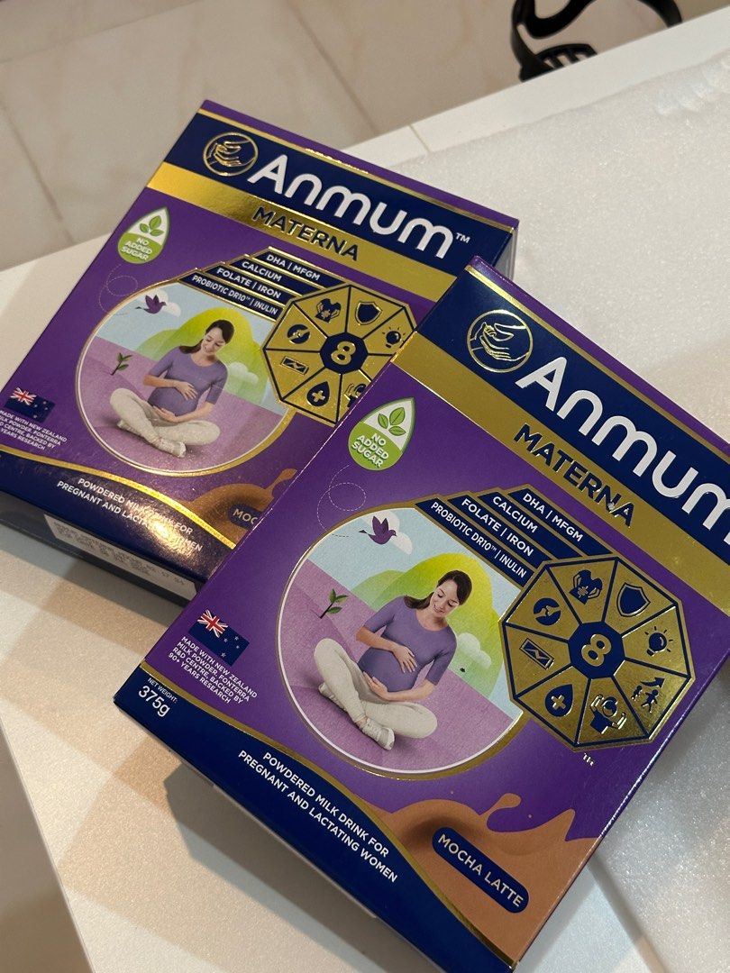 Anmum Materna Mocha Latte 375g (Category: Health Food, Drinks & Tonics) located in Bacoor. Submitted by jp_073 (Listing ID 1374063348, Image 3). Description: 250 each If both 400 Expiration Date: July 20, 2026.