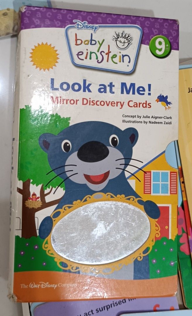 Baby Einstein Look at Me Mirror Discovery Cards (Category: Infant Playtime) located in Quezon City. Submitted by disco_10 (Listing ID 1374011636, Image 2). Description: Needs cleaning. Shipping c/o buyer Payment thru bpi gcash.