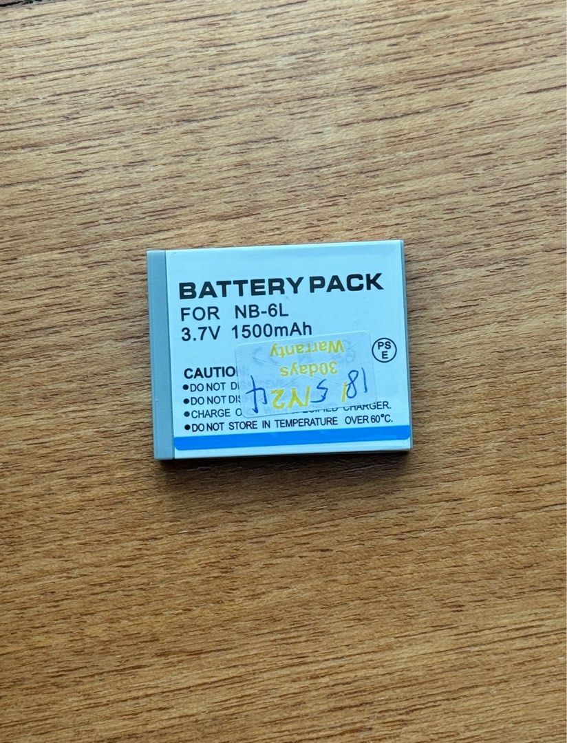 Battery Pack for camera NB-6L (Read Description!)62863835580931111