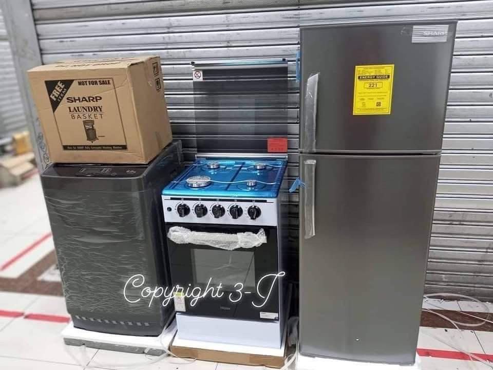 Bd Bundle set 👉sharp automatic 6kg 🆓Laundry 👉Haier gasrange 👉sharp ref. 6.6 (Category: Other Kitchen Appliances) located in Manila. Submitted by dolorchris69891 (Listing ID 1374075433, Image 1). Description: Bundle set 👉sharp automatic 6kg 🆓Laundry 👉Haier gasrange 👉sharp ref. 6.6 .