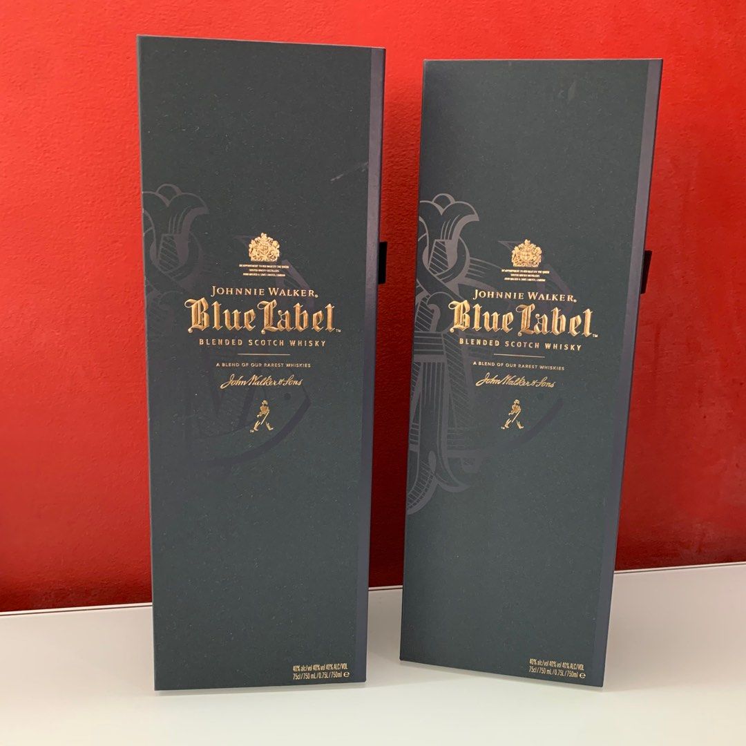 Blue Label Empty Bottle (Category: Beverages) located in Manila. Submitted by coolandchic (Listing ID 1374076552, Image 1). Description: .