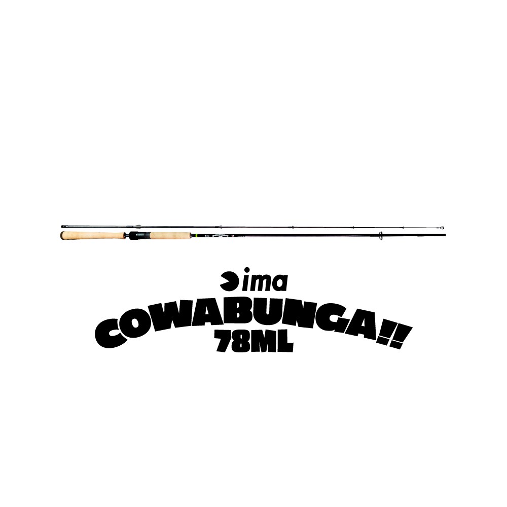 (Brand New) Ima Cowabunga 78ML Spinning Fishing Rod, Sports Equipment ...
