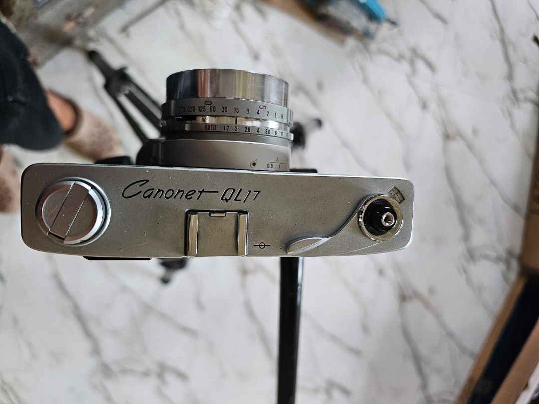 Canon Canonet QL17 (Category: Cameras) located in Tagbilaran City. Submitted by lugarpogi (Listing ID 1374019075, Image 2). Description: In good con..
