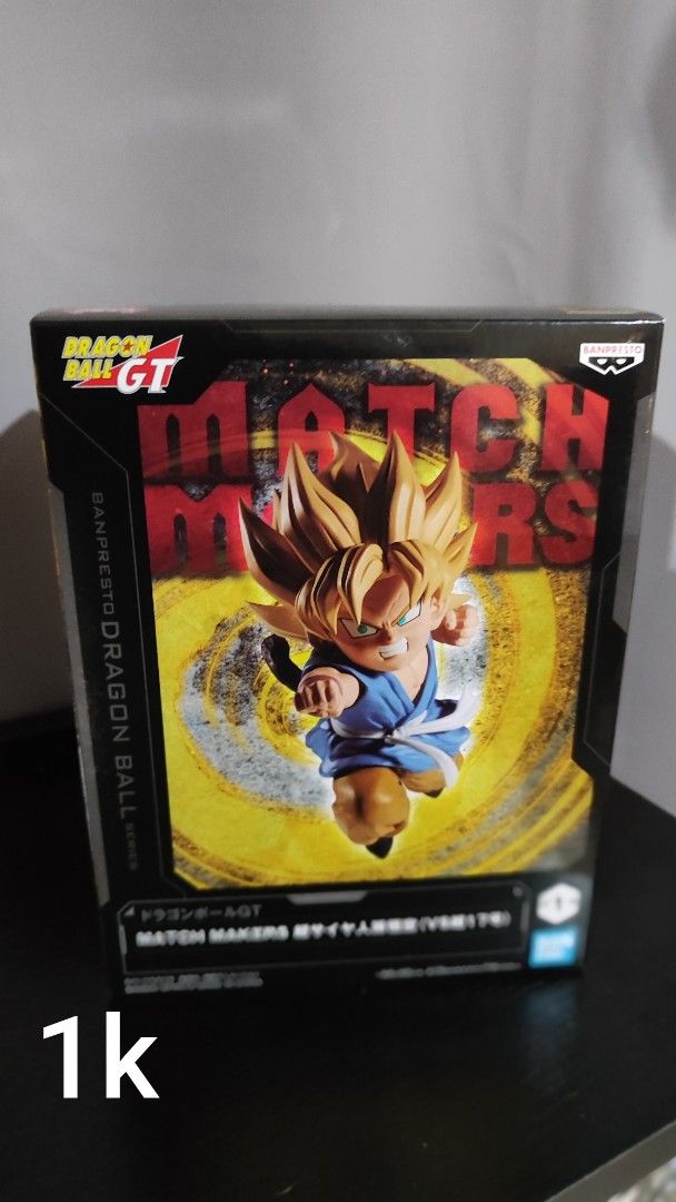 Dragon ball Goku SSJ Authentic from Japan (Category: Figurines & Statues) located in Cavite. Submitted by bsmallari (Listing ID 1373969702, Image 2). Description: Authentic Brand New Goku for Sale Bought in Japan The price is indicated in the picture.