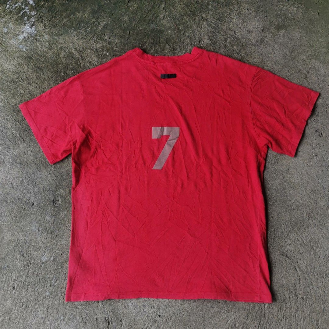 Fear of God 7th Collection (Category: Tshirts & Polo Shirts ) located in Lucena. Submitted by hiddenxjunk (Listing ID 1374060477, Image 1). Description: Fear of God 7th Collection Very Good Condition 9/10 Color Rate Medium on Tag, 22x28 Need Wash Only DM to Purchase.
