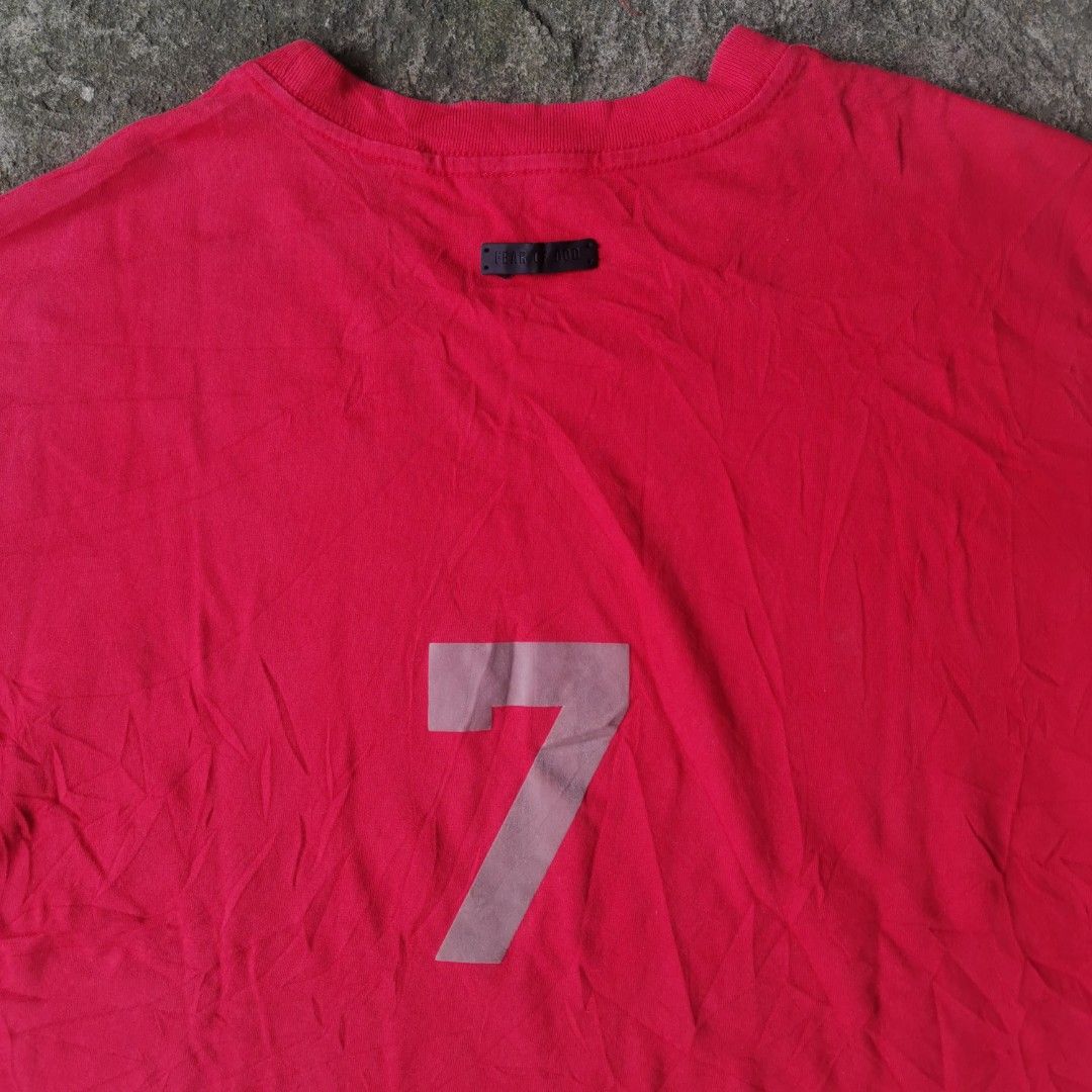 Fear of God 7th Collection (Category: Tshirts & Polo Shirts ) located in Lucena. Submitted by hiddenxjunk (Listing ID 1374060477, Image 2). Description: Fear of God 7th Collection Very Good Condition 9/10 Color Rate Medium on Tag, 22x28 Need Wash Only DM to Purchase.