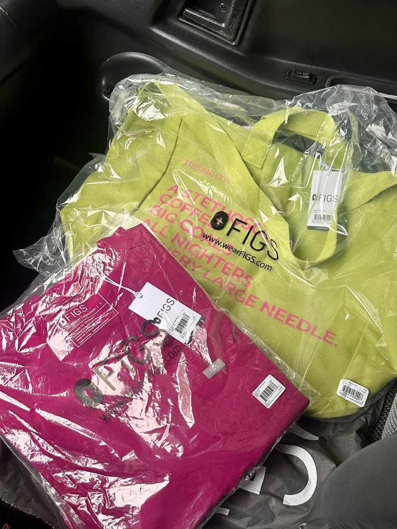 FIGS Totes and Sets for Pasabuy - Original (Category: Tote Bags) located in Cebu City. Submitted by belly.dego (Listing ID 1374098047, Image 1). Description: Hi! We do pasabuy for FIGS Scrubs sets. Canvas Tote Bag in Matcha PM to order Imported from the US 🇺🇸 Can customize size of your top and bottoms. :).