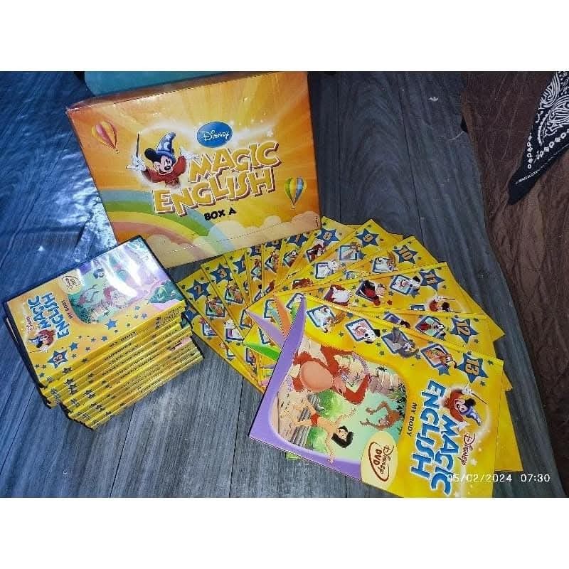 Grolier Magic English Interactive Book+ Dvd (Category: Children's Books) located in Mangaldan. Submitted by pdps.88 (Listing ID 1374031247, Image 1). Description: sold per set book+dvd choose from 1-12 P550/set If you buy all the set Give ko for a lower price.