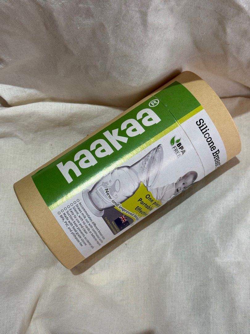 Haakaa Gen 2.1 Breast Pump with Gray Cap (100 ml) (Category: Breastfeeding & Bottle Feeding) located in Taguig. Submitted by dmsjavier (Listing ID 1374017717, Image 2). Description: Sterilized but never used Stored in its box.