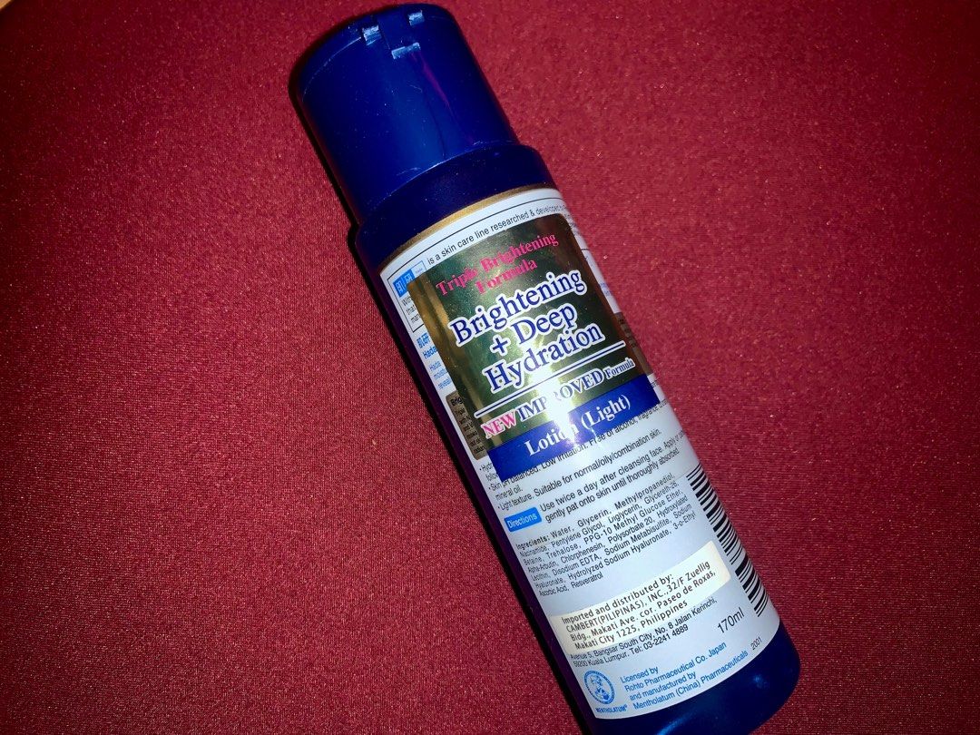 Hada Labo Premium Whitening Lotion (Category: Face Care) located in Pasig City. Submitted by rieperez (Listing ID 1374056888, Image 2). Description: Used thrice.