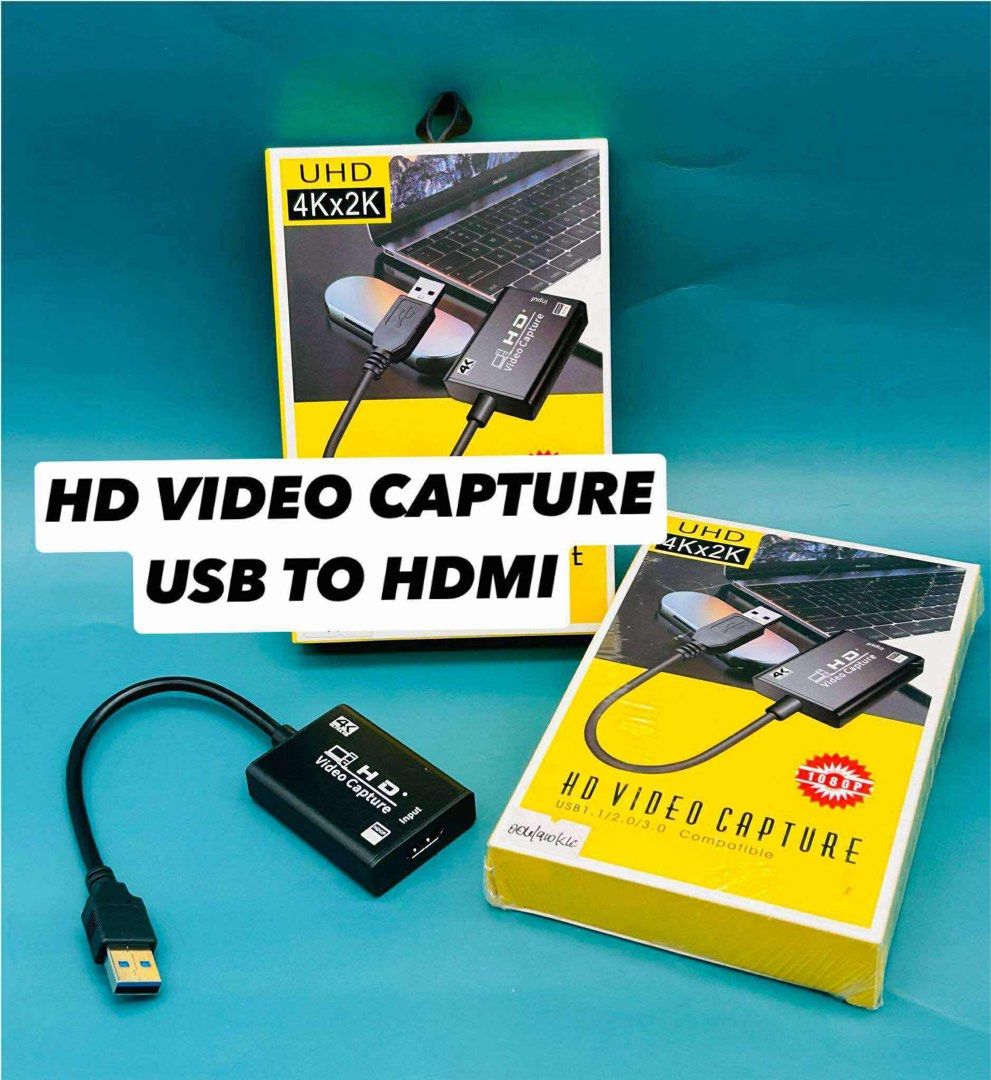 HD Video Capture USB to HDMI (Category: Cables & Adaptors) located in Manila. Submitted by mxrx_ (Listing ID 1373967107, Image 1). Description: .