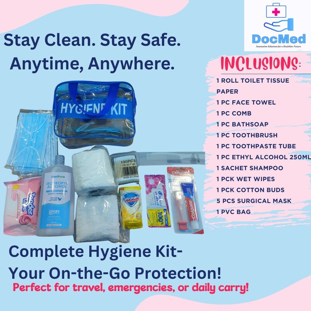 HYGIENE KIT SET WITH CONTENTS (Category: Medical Supplies & Tools) located in Quezon City. Submitted by marketings84097 (Listing ID 1373962325, Image 1). Description: .