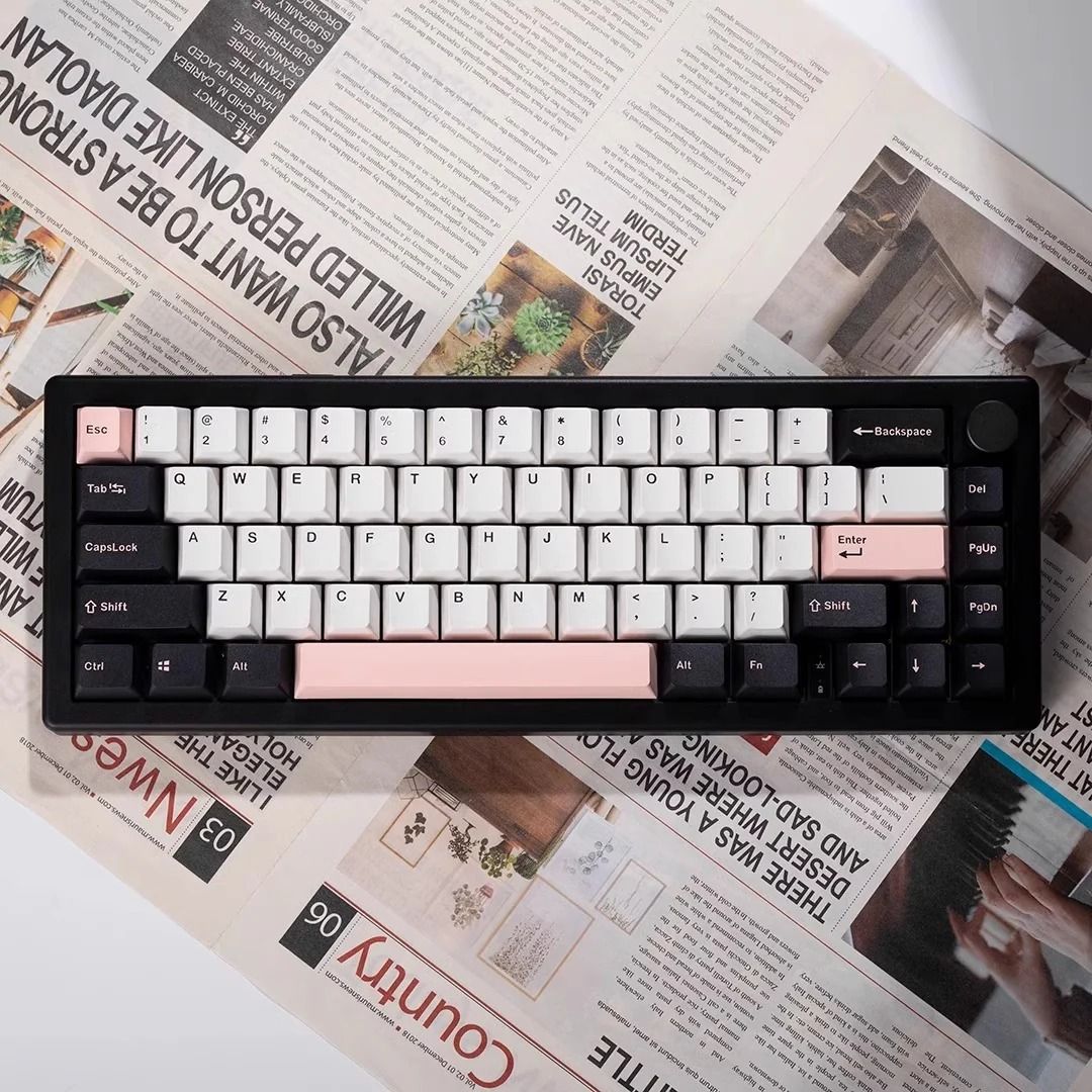 [Instock] GMK67 65% Custom Keyboard Build | Creamy Thocky Silent Clacky | Volume Knob | Wireless62863059369731111