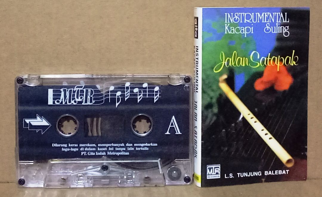 INSTRUMENTAL KACAPI SULING - JALAN SATAPAK - Kaset, Musik & Media, CD ...