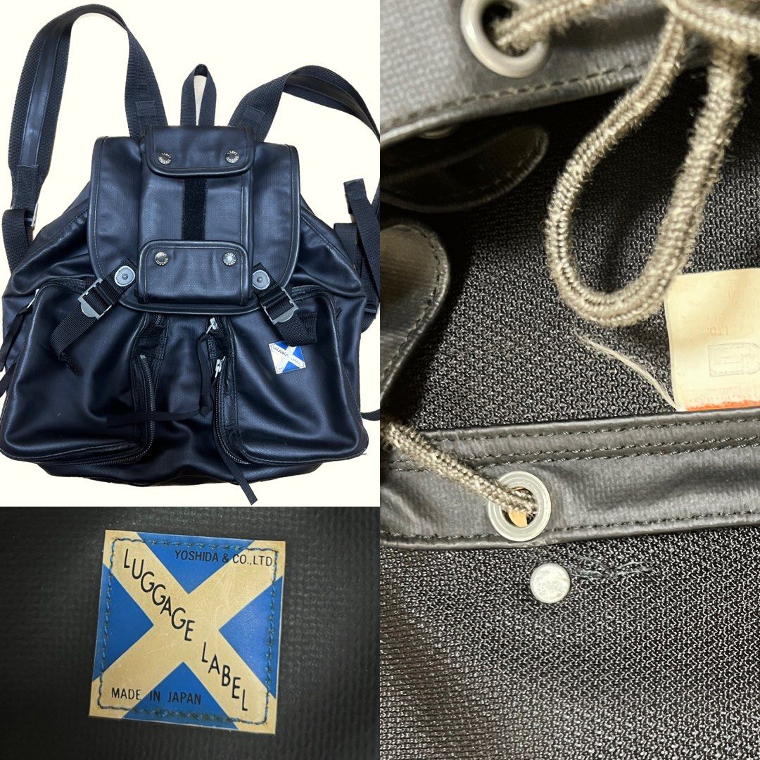 Luggage Label Rucksack Backpack Yoshida & Co. Japan (Category: Backpacks) located in Urdaneta. Submitted by randomjess00 (Listing ID 1374036634, Image 1). Description: Luggage Label Rucksack.