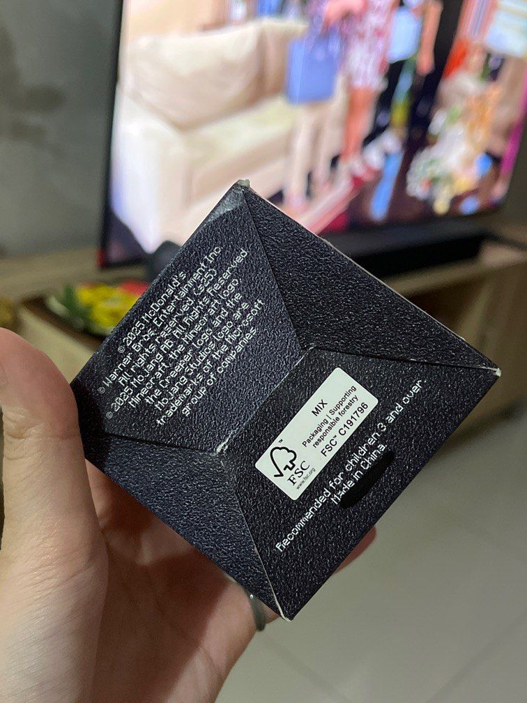 Mcdonald’s Minecraft Grimace Egg Toy Figurine (Category: Designer & Blind Box Toys) located in Binan City. Submitted by ninahiraeth (Listing ID 1374122838, Image 3). Description: got this for 370! never used! code also never used! slight scratch sa eye part but not really noticeable:> never really got to display it na store lang sa box ever since bc ive been very busy (and lazy lmao) slightly negotiable! just dm for sure buyers only! avoid making