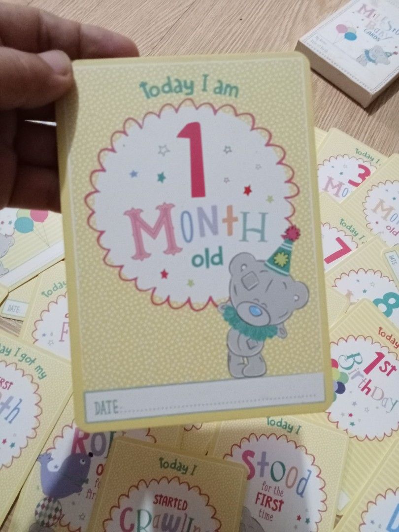 Milestone Baby Cards (Category: Baby Monitors) located in Bocaue. Submitted by marajapansurplus (Listing ID 1374022971, Image 3). Description: .