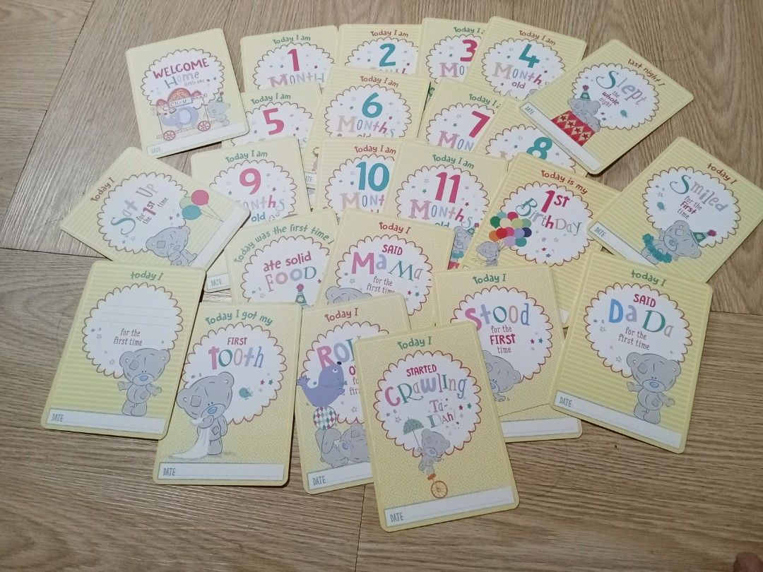 Milestone Baby Cards (Category: Baby Monitors) located in Bocaue. Submitted by marajapansurplus (Listing ID 1374022971, Image 2). Description: .