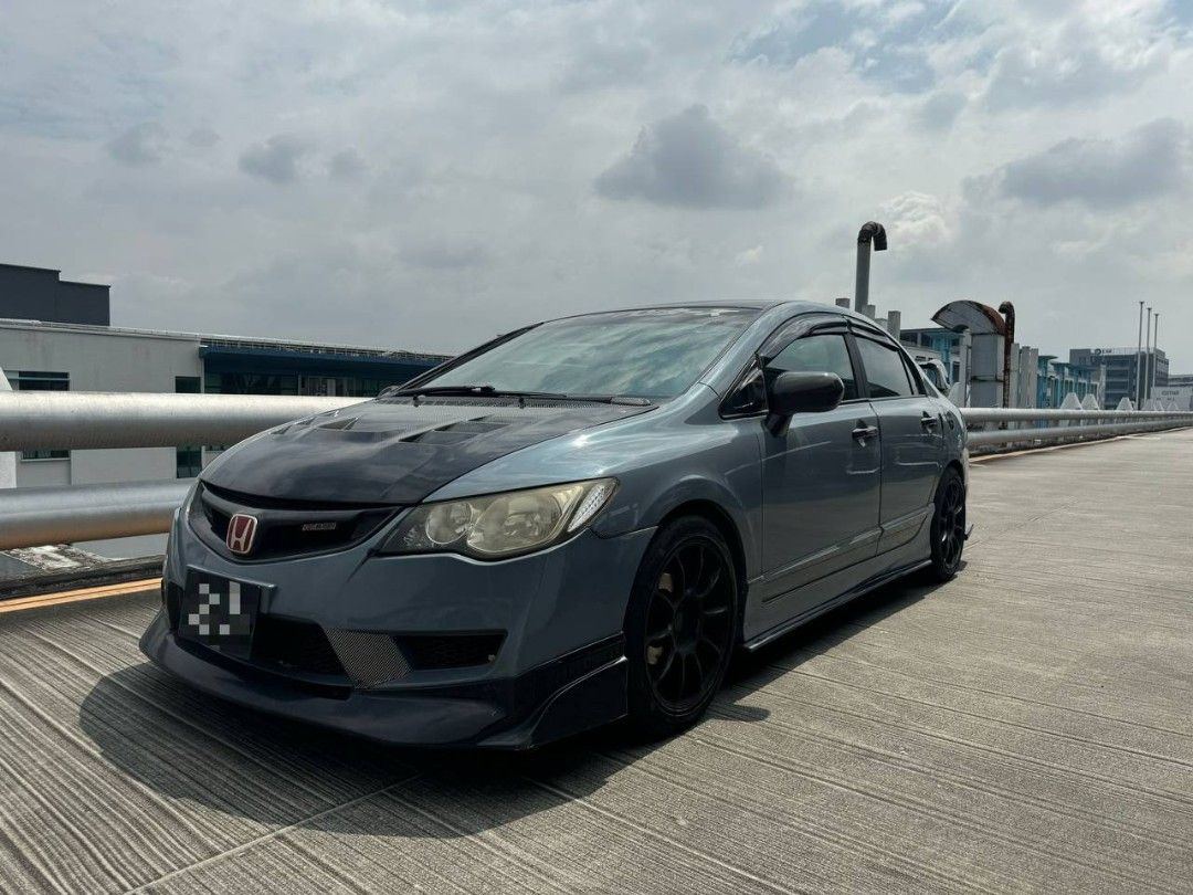 Modded honda civic up for rent , grabfood , lalamove driver welcome (Category: Car Rental) located in Singapore. Submitted by sgcarrental66 (Listing ID 1374111135, Image 1). Description: Fully done up nado grey civic ! 💯 ❤️LOUD EXHAUST WITH SPORTY BODYKIT ❤️TOUCH SCREEN PLAYER W REVERSED CAM INSTALLED WEEKDAYS Daily @ ONLY $90!!🔥 (Minimum 2 days) WEEKDAY PACKAGE Mon - Fri 4days $320🔥 WEEKEND PACKAGE Fri - Mon 3 days @ $320🔥 WEEKLY PACKAGE @$4