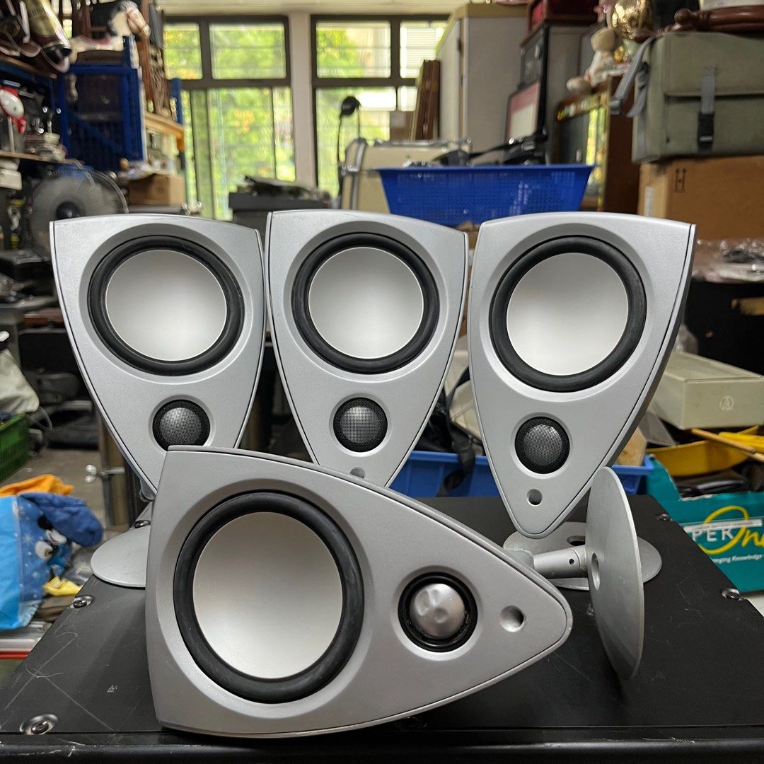 Mordaunt-Short MS402 Speakers (2 pairs) (Category: Soundbars, Speakers & Amplifiers) located in Singapore. Submitted by jmgjm.7 (Listing ID 1373989940, Image 2). Description: Item has been tested and is in excellent working condition. Price stated is for two pairs. .