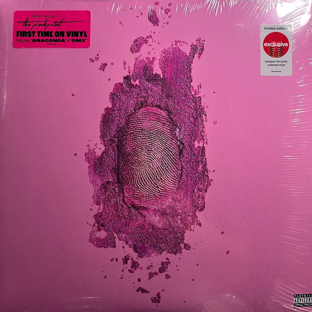 Nicki Minaj - The Pinkprint [Vinyl] (Category: Vinyls) located in Quezon City. Submitted by sashaspinsss (Listing ID 1374013343, Image 1). Description: Target exclusive 2LP Opaque hot pink vinyl.