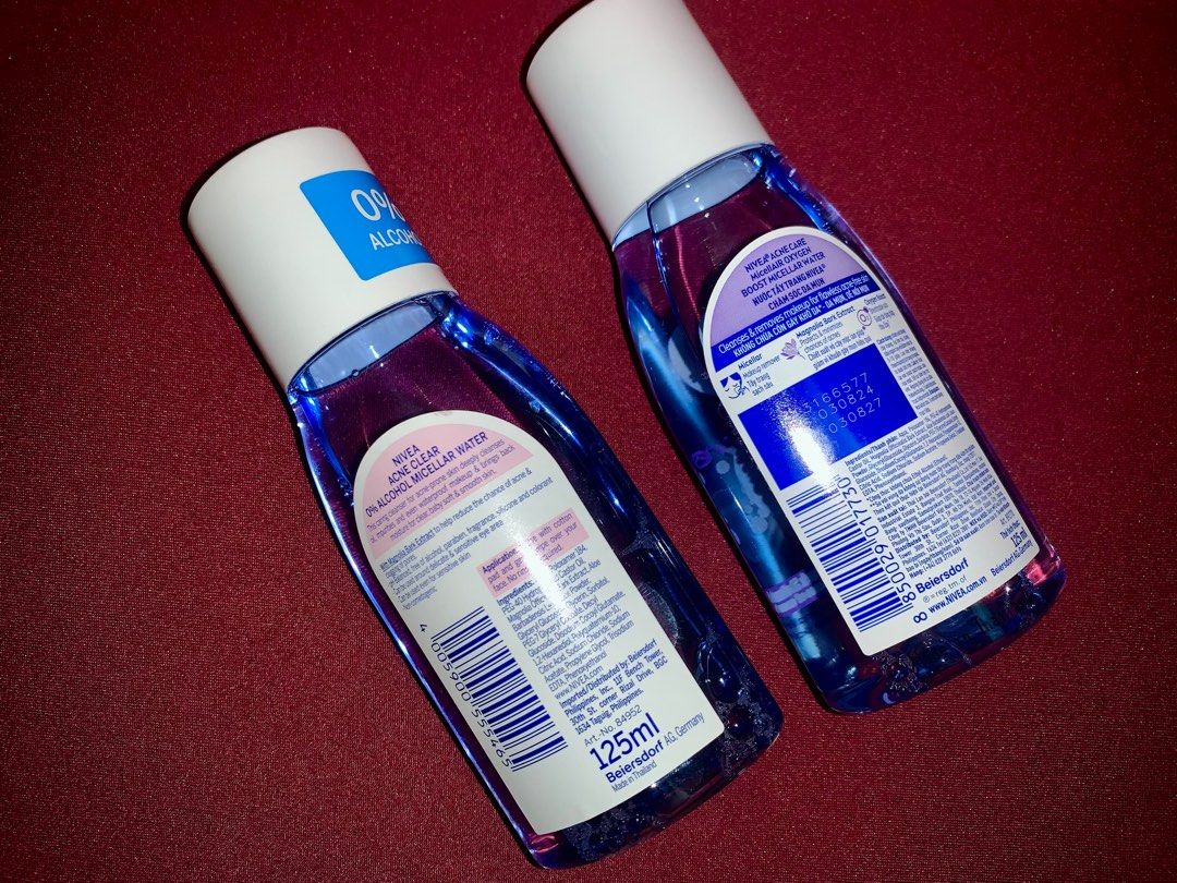 Nivea micellar water (2 for 200) (Category: Face Care) located in Pasig City. Submitted by rieperez (Listing ID 1374056764, Image 2). Description: .