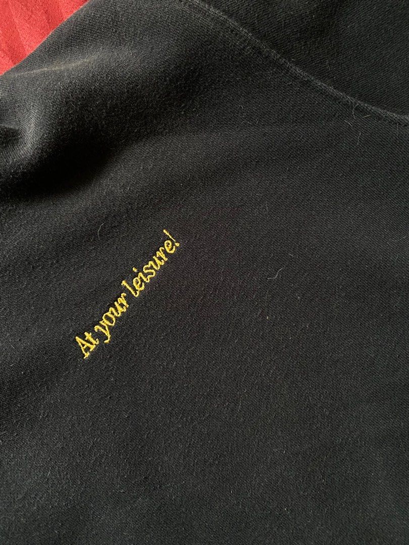 Outliers Black Hoodie (Category: Coats, Jackets and Outerwear) located in Bacolod City. Submitted by found.objects (Listing ID 1374006123, Image 3). Description: Flaw: some discoloration (Check pics) 26x70cm Thick + soft material +70 shipping fee from Bacolod .