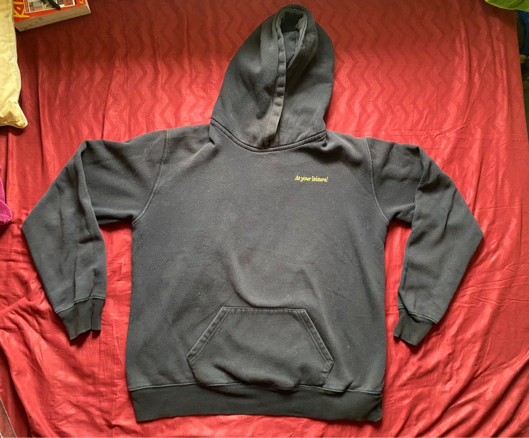 Outliers Black Hoodie (Category: Coats, Jackets and Outerwear) located in Bacolod City. Submitted by found.objects (Listing ID 1374006123, Image 1). Description: Flaw: some discoloration (Check pics) 26x70cm Thick + soft material +70 shipping fee from Bacolod .