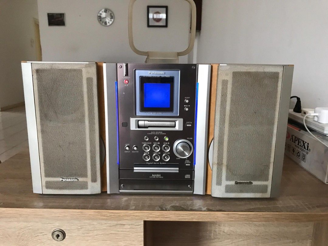 PANASONIC SA-PM25 CD / TAPE & RADIO STEREO HIFI SYSTEM, Audio, Portable ...