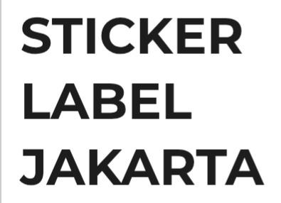 Perusahaan Label Sticker Di Jakarta, Jasa, Lainnya di Carousell