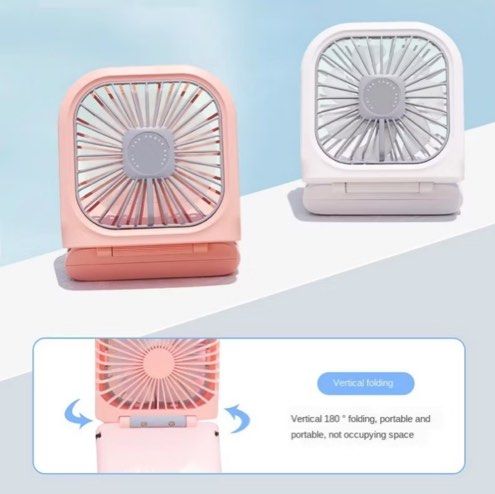 Portable Folding Fan in Blue64885324473473116