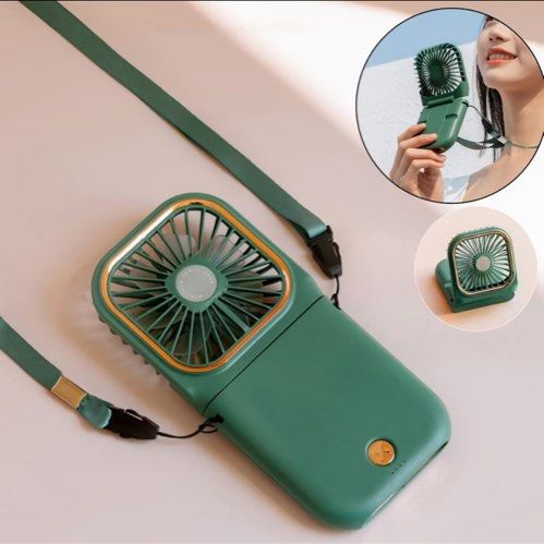Portable Folding Fan in Blue64885324473473113