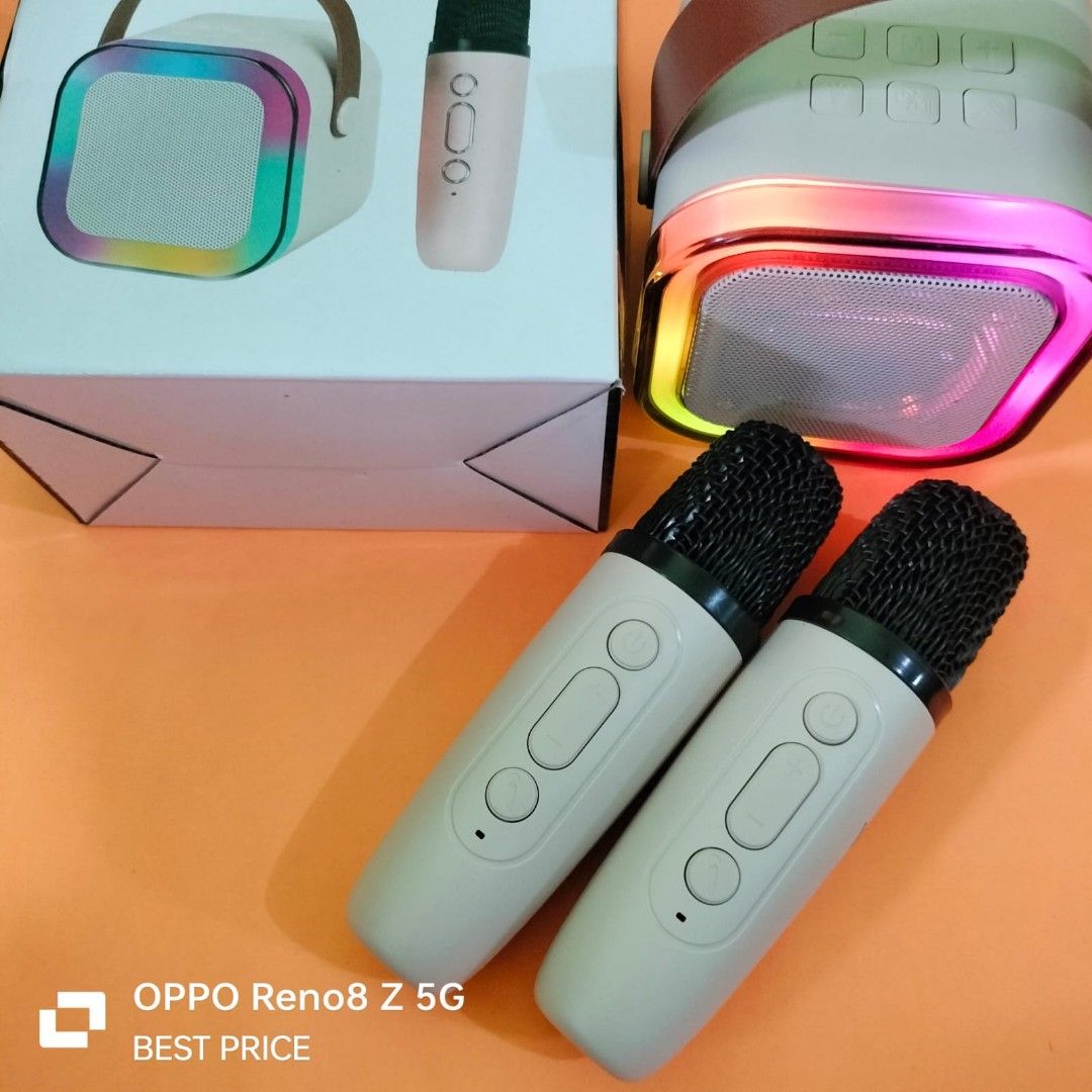 Portable Karaoke with 2 microphone (Category: Portable Music Players) located in Paranaque City. Submitted by audioaddict0517 (Listing ID 1374024528, Image 2). Description: .