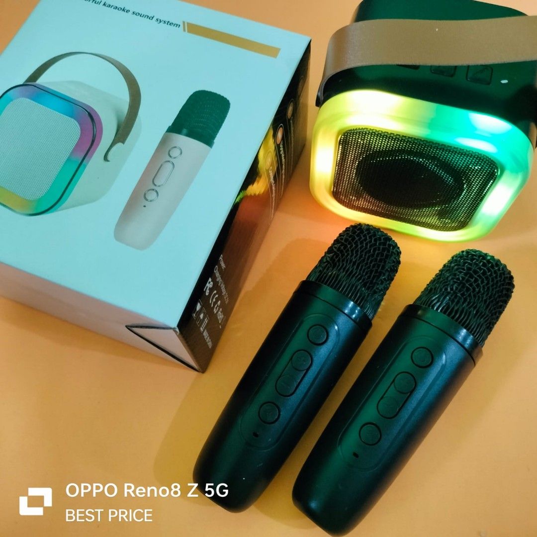 Portable Karaoke with 2 microphone (Category: Portable Music Players) located in Paranaque City. Submitted by audioaddict0517 (Listing ID 1374024528, Image 3). Description: .
