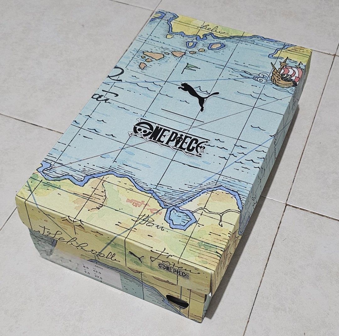 Puma X One Piece (Luffy) (Category: Casual shoes) located in Singapore. Submitted by ardeankay132875 (Listing ID 1374115433, Image 2). Description: Marine Parade area.