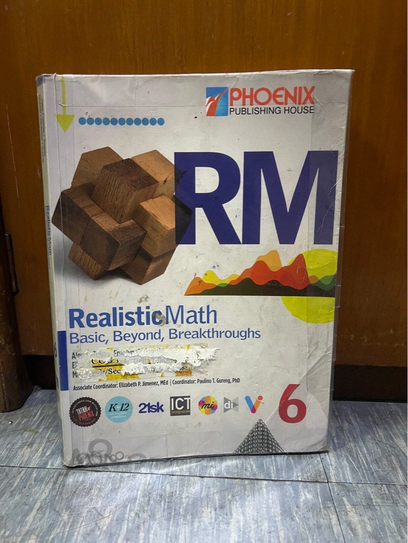 Realistic Math 6 (Category: Textbooks) located in Manila. Submitted by cathymcb (Listing ID 1374089799, Image 1). Description: .