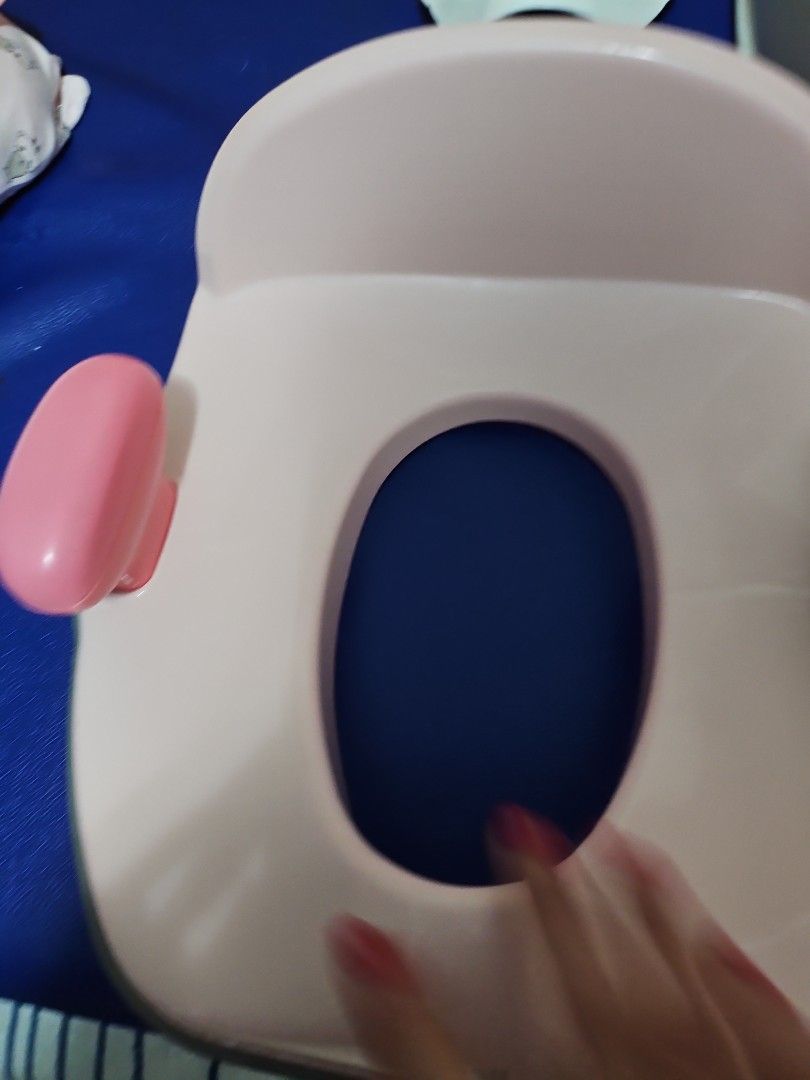 Richell step potty (Category: Toilet Training) located in Valenzuela. Submitted by annamagabo (Listing ID 1374006076, Image 3). Description: I have multiples of this thru gifts. baby has gotten used to the other unit [ she uses the exact same one because we got these as gifts:) ] for this other unit, we haven't even opened the seal to the screws used to secure the seat to the toilet..
